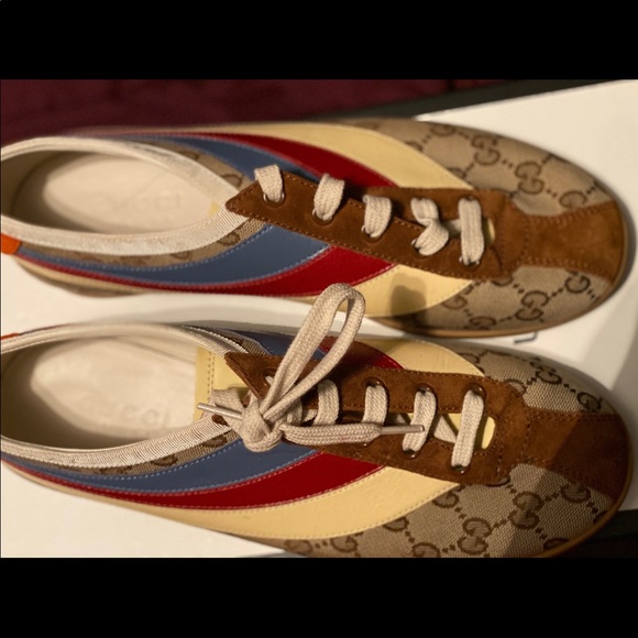 Authentic Gucci Sneakers Size 8 W / Size 6 Men - Picture 3 of 10